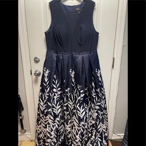 Plus size Navy gown